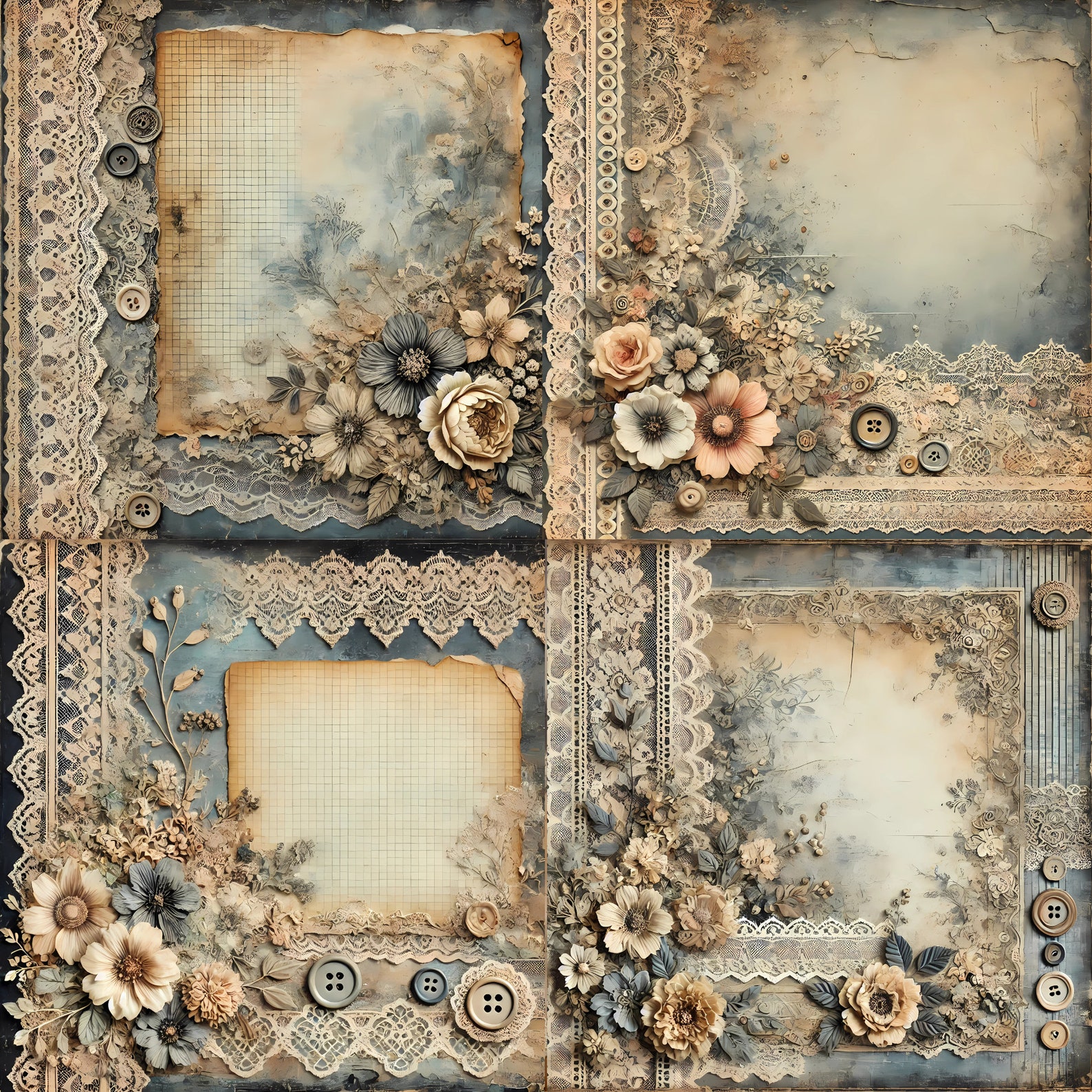 7gypsies - Trousseau Collection: Charming 12x12 main image 1