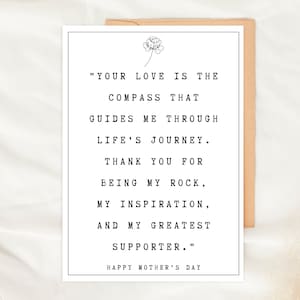 Printable Mother&#39;s Day Cards, Greeting Cards for Mom, Cards for Her, Happy Mother&#39;s Day, Mother&#39;s Day Gifts, Love Mom Card, Instant Download