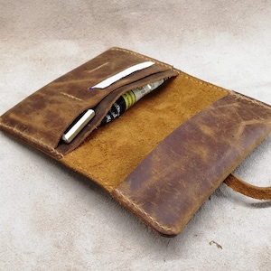 Leder Tabaktasche, Dreher Zigarettenetui