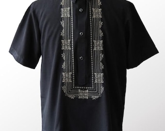 Casual Barong - Black