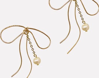 Lazo Threader Earrings | Filipino Earrings, Gold Jewelry, Filipina Jewelry, Philippine Gift USA, Cultural Jewelry Gifts