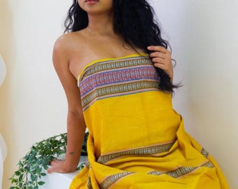 Silky Malong - Golden Yellow
