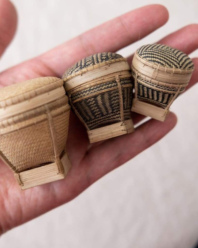 Palawan Tingkop Miniature Mini Basket Philippines Weaving Etsy