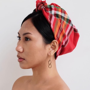 Tboli Tubao Headscarf - Handmade Philippines Filipino Accessories Scarf, Hair Tie Wrap Bandana, Handwoven in Mindanao