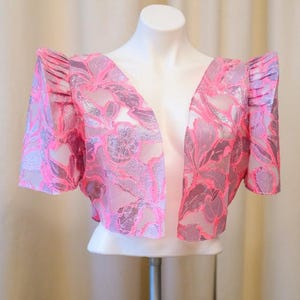 Rosal Jacquard Filipiniana Bolero, Modern Filipiniana Terno Top, Filipiniana made in Philippines, Barong for Women