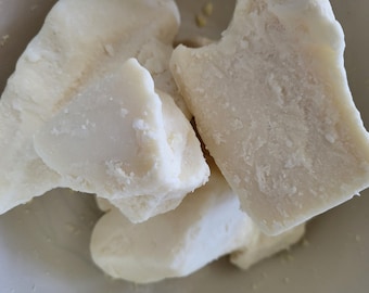 Beurre de mangue brut non raffiné 100% biologique pressé à froid hydratant pour la peau du corps visage cheveux savon beurre en vrac en gros
