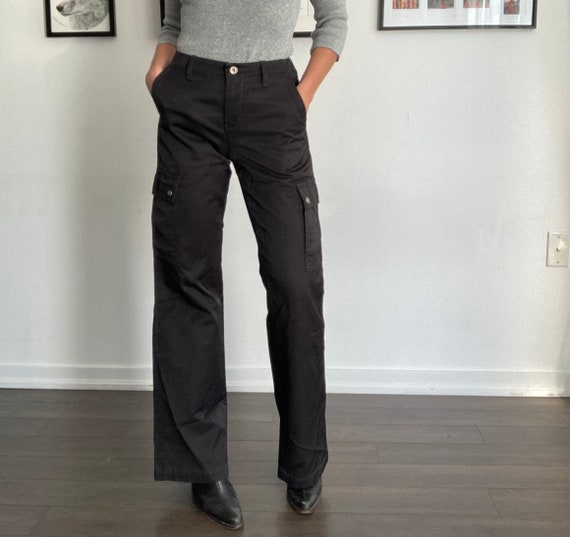 Vintage Black Cargo Pants