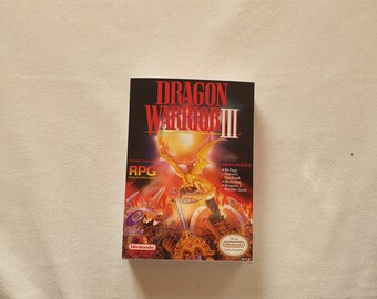 Dragon Warrior Nes Etsy