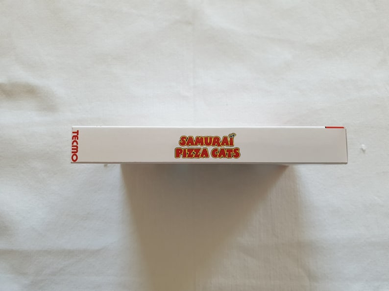 Top Quality Samurai Pizza Cats NES Entertainment System Box With Insert