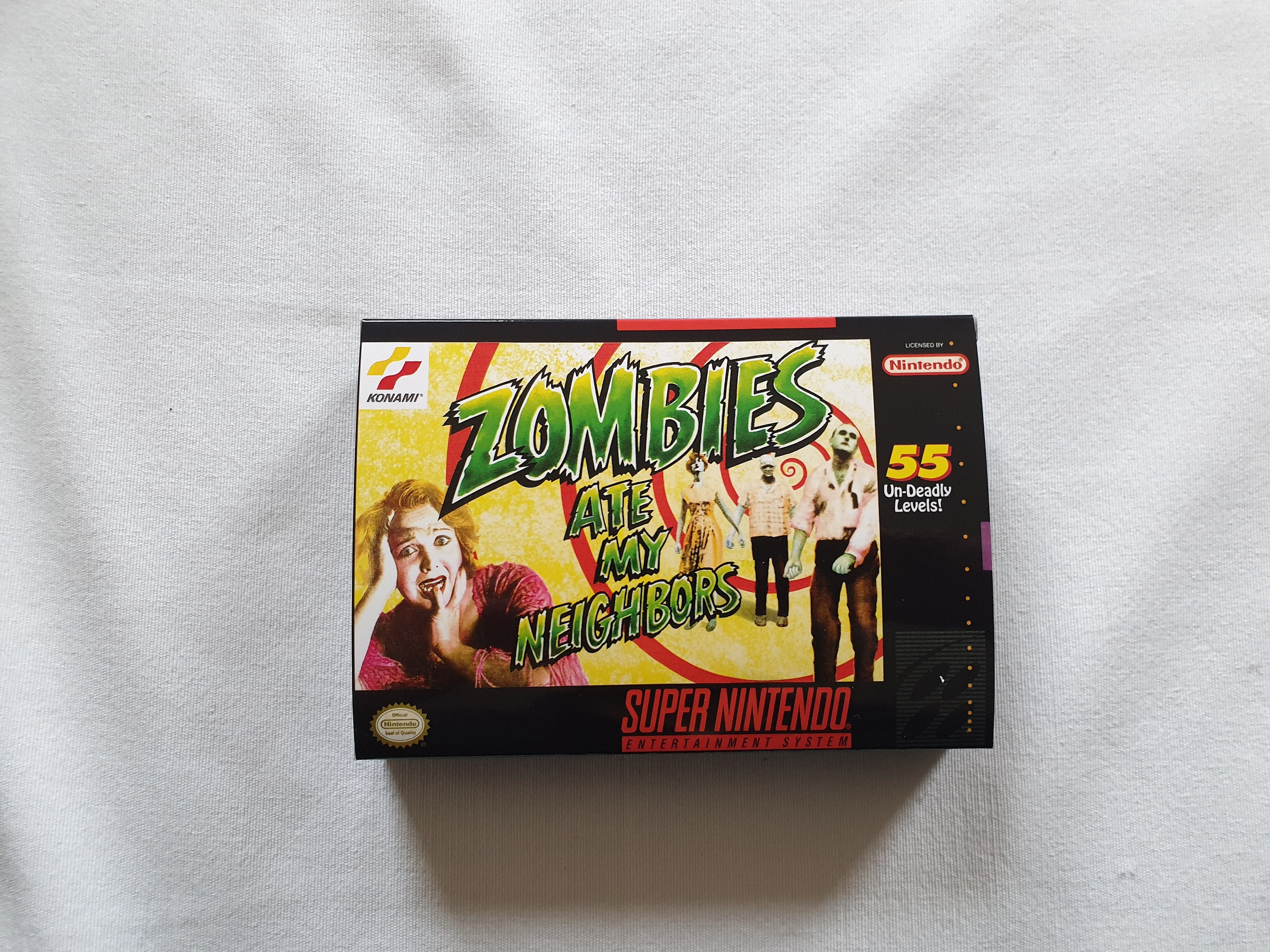 Zombies Ate My Neighbours SNES Super NES Box With Insert | Etsy Hong Kong