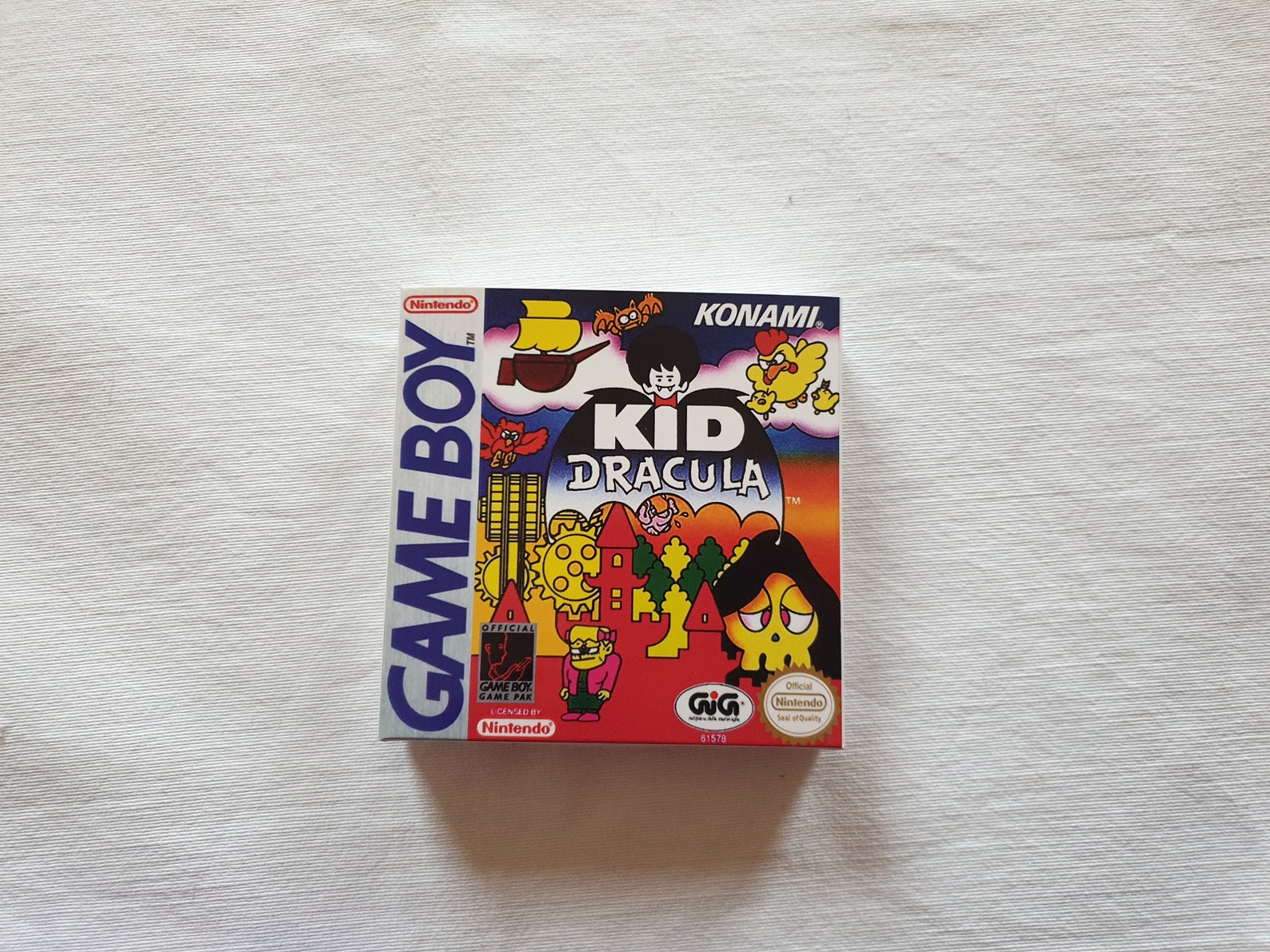 Kid Dracula Gameboy GB Box With Insert Top Quality Etsy