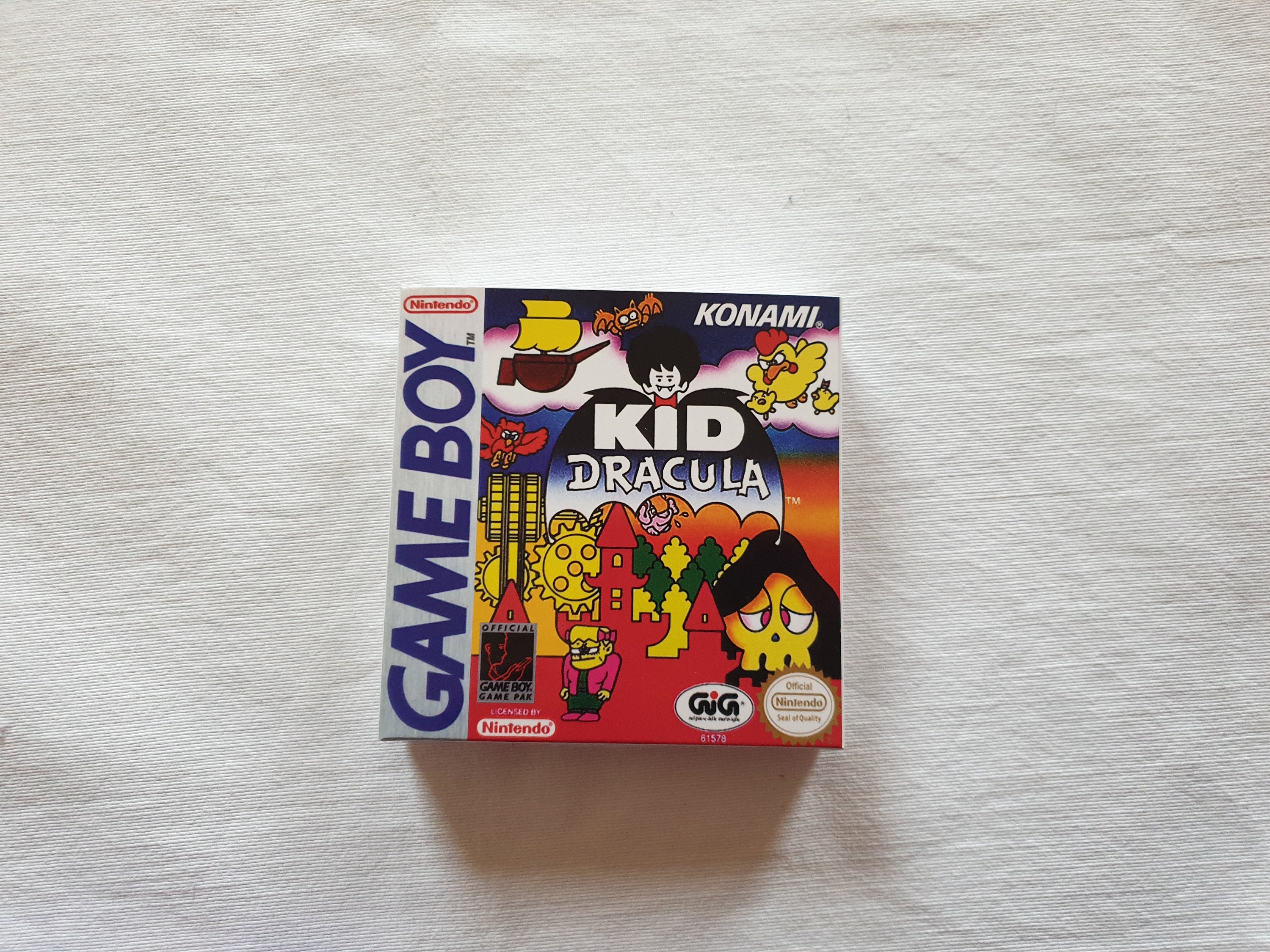 Kid Dracula Gameboy GB Box With Insert Top Quality - Etsy New Zealand