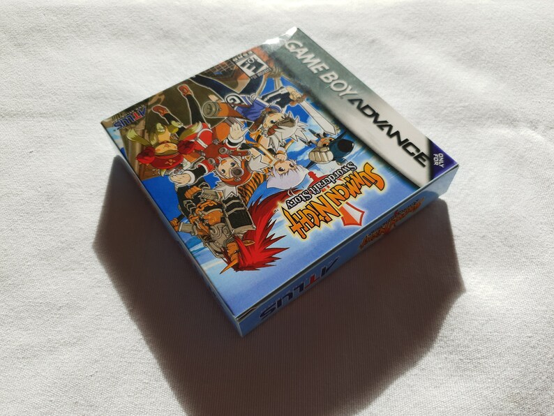 Summon Night Swordcraft Story Gameboy Advance GBA Box With Etsy