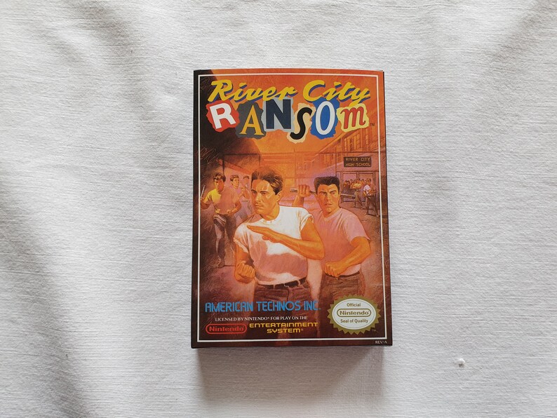 Box Only Top Quality River City Ransom NES Entertainment System