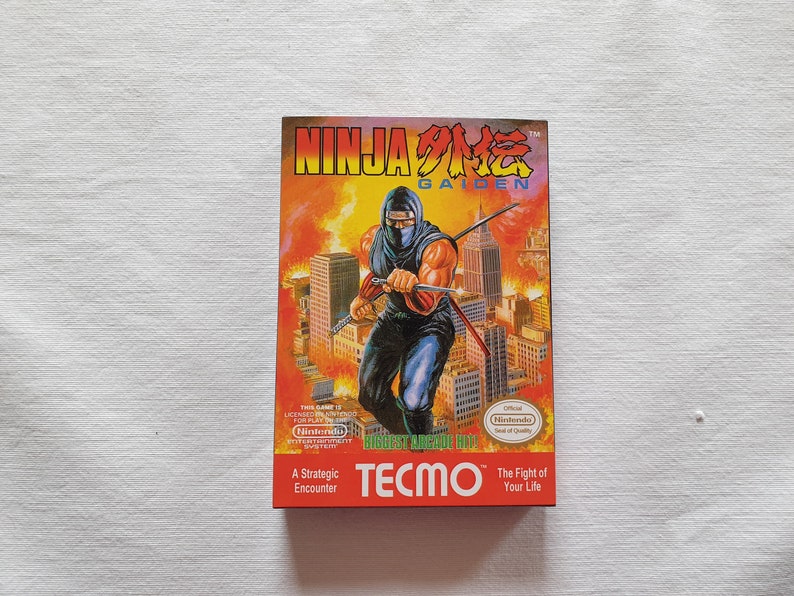 Top Quality Box only Ninja Gaiden NES Entertainment System