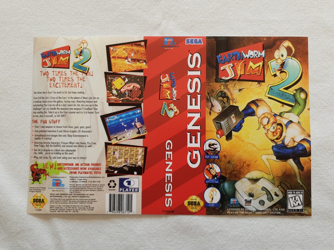 download earthworm jim 2 sega genesis