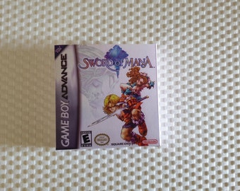Sword Of Mana Gameboy Advance GBA - Box With Insert - Top Quality
