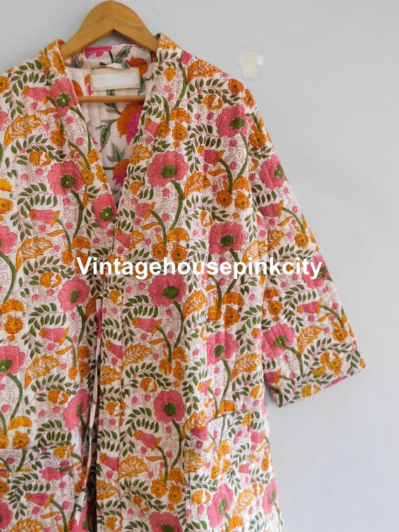 Multi colored kimono, cotton kimono jackets, inti… - image 5