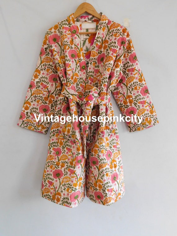 Multi colored kimono, cotton kimono jackets, inti… - image 1