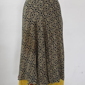 Vintage Silk Sari Wrap Skirt: Reversible Maxi Dress, Plus Size