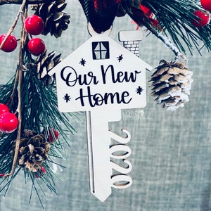 Laser File Bundle — Our New Home Ornament 2020 through 2025 — SVG, PDF, AI