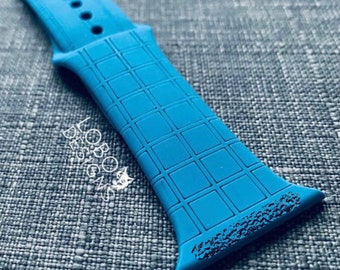 Paquete de archivos láser— Diseños de banda de reloj de patrón de mosaico cuadrado de una sola línea / puntuación (¡plantillas no incluidas!) - SVG, PDF, AI