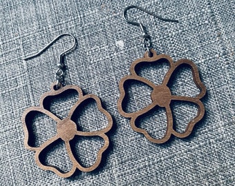 Flower Earrings SVG, Floral Earrings SVG, Earrings Cut File, Earrings Laser File, Earring Cut File, Earring Laser File, Earring SVG