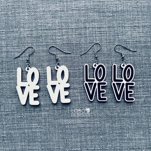 Love Earrings SVG, Love Earrings File, Earring Cut File, Earring SVG, Earrings Laser File, Earrings Cut File, Love Earrings, Digital File