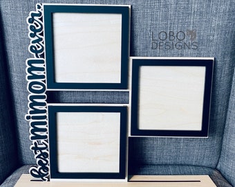 Laser File — Best Mimom Ever Photo Tower — SVG, PDF, AI