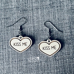 Heart Earrings SVG, Heart Earrings File, Earring Cut File, Earring SVG, Earrings Laser File, Earrings Cut File, Heart Earrings, Laser File