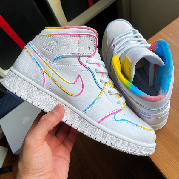 Nike Air Jordan 1 Cotton Candy CUSTOM