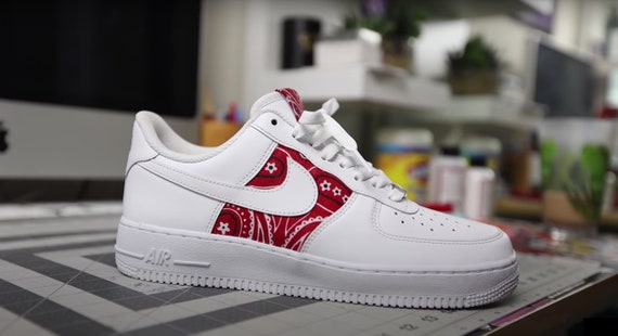 Nike Air Force 1 Bandana - Etsy