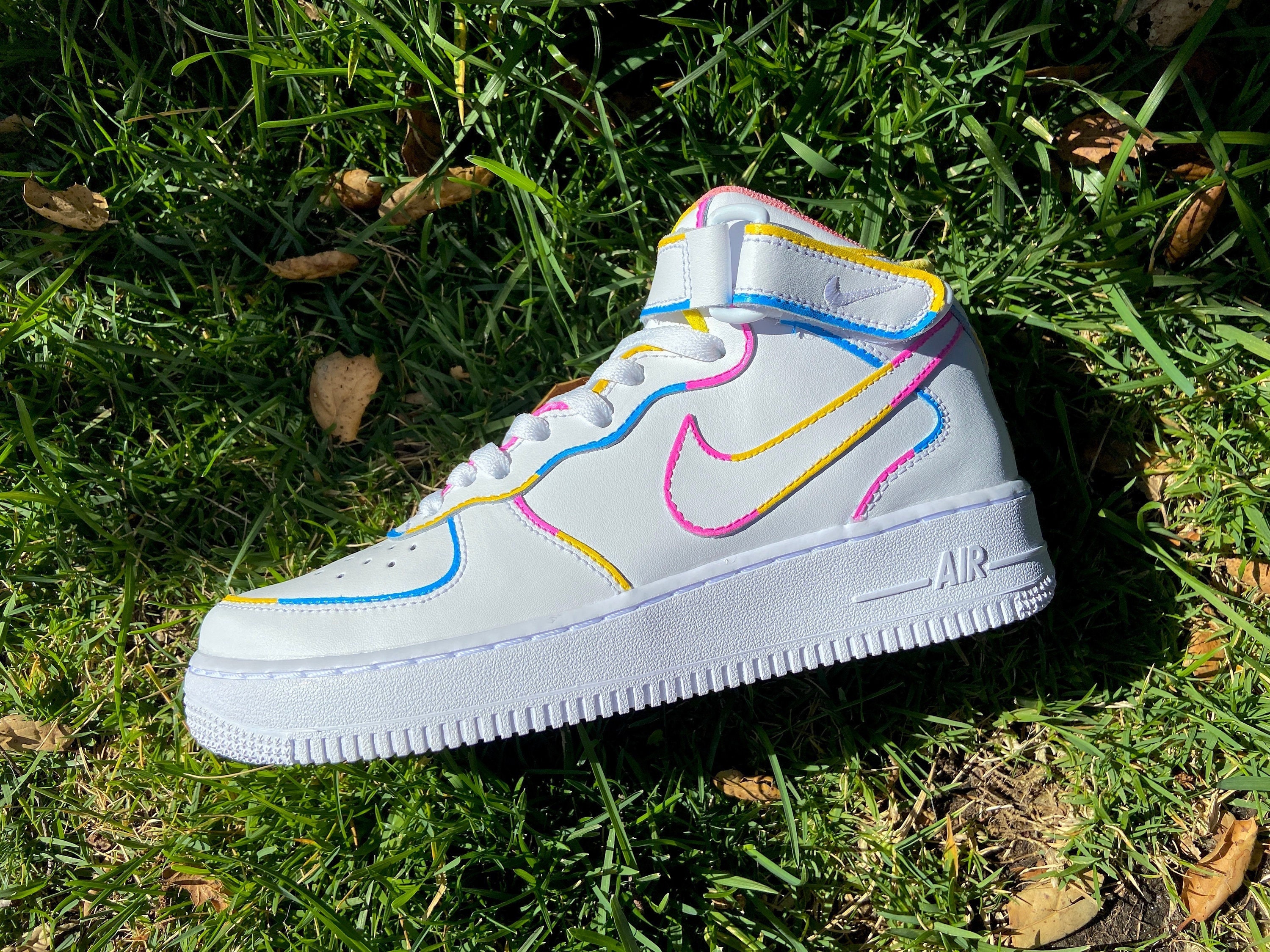 AIR FORCE 1 CUSTOM, COTTON CANDY, MUST WATCH