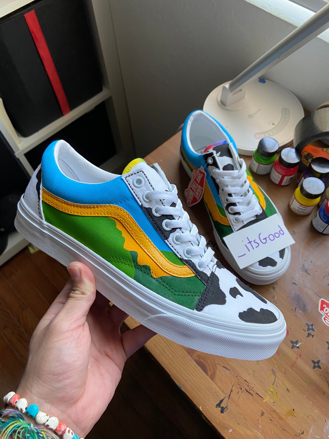 Chunky slip on vans cheap