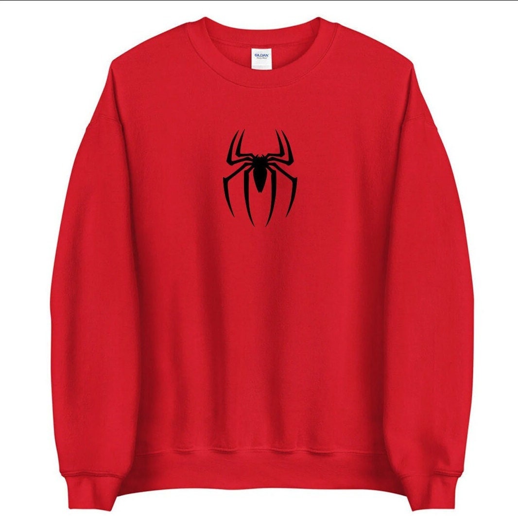 Symbiote Spiderman Unisex Sweatshirt Custom Text No Way Home Spiderman  Underoos - Etsy