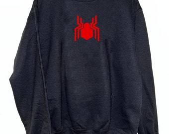Underoos Spiderman Spiderman No Symbiote - Way Etsy Text Unisex Sweatshirt Custom Home