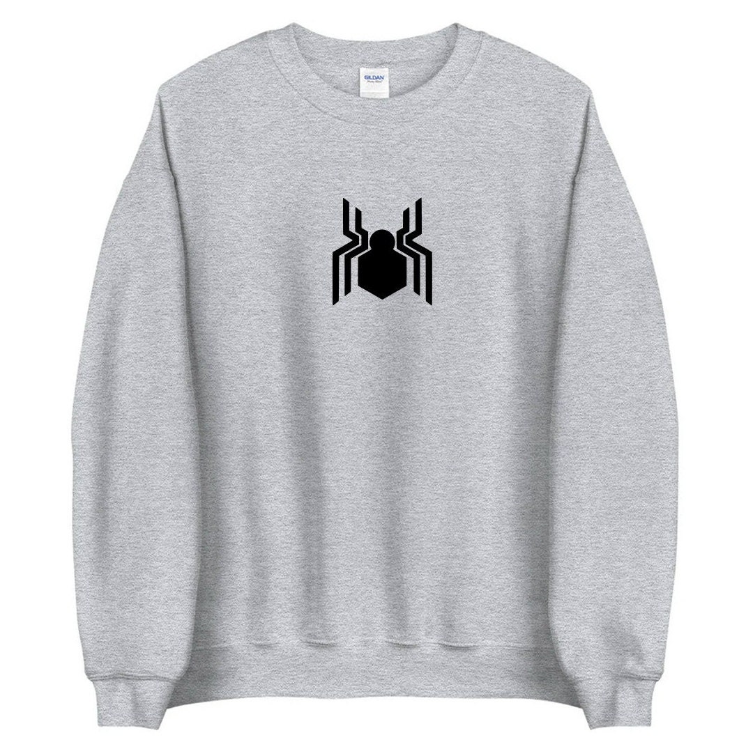 Etsy Spiderman - Symbiote No Home Way Custom Spiderman Sweatshirt Text Unisex Underoos