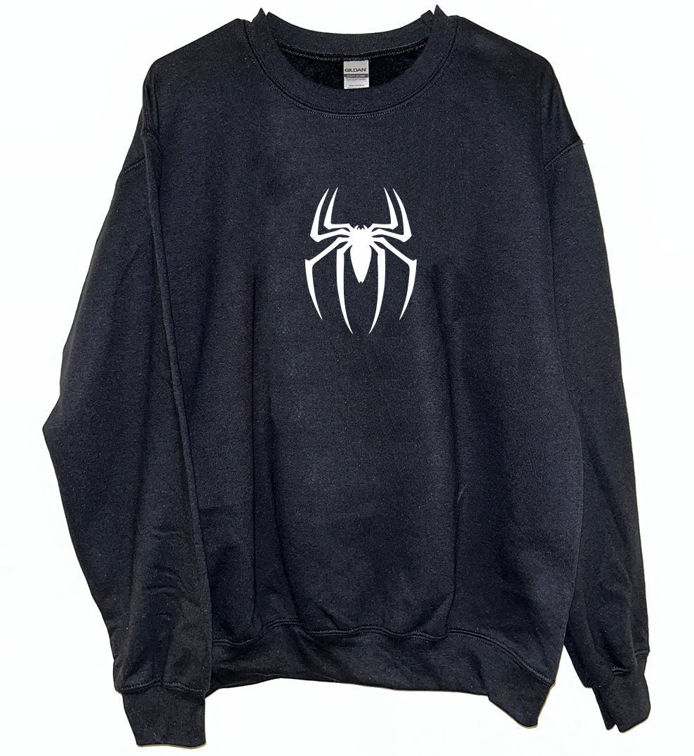 SPIDERMAN スパイダーマン／フルジップ 長袖フリース（ブラック）／刺繍 Amazon.co.jp: [スモール・プラネット] マーベル スパイダーマン