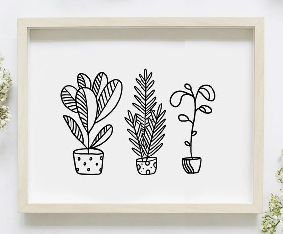 Plant) mom of 8 . . . . . #drawing #doodle #digital #cartoon