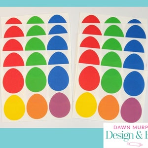 Egg shaped edible paint palettes suitable for paint your own cookies- bright colours- option to include brushes too- sold in multiples of 10
