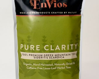 Té griego de montaña orgánico / Sideritis scardica. Pure Clarity de EnVios 50 g / 1,76 oz