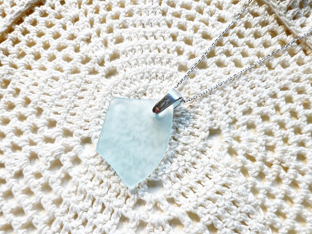 Keuka Lake Glass Jewelry / Blue Glass / Finger Lakes Jewelry / Etsy