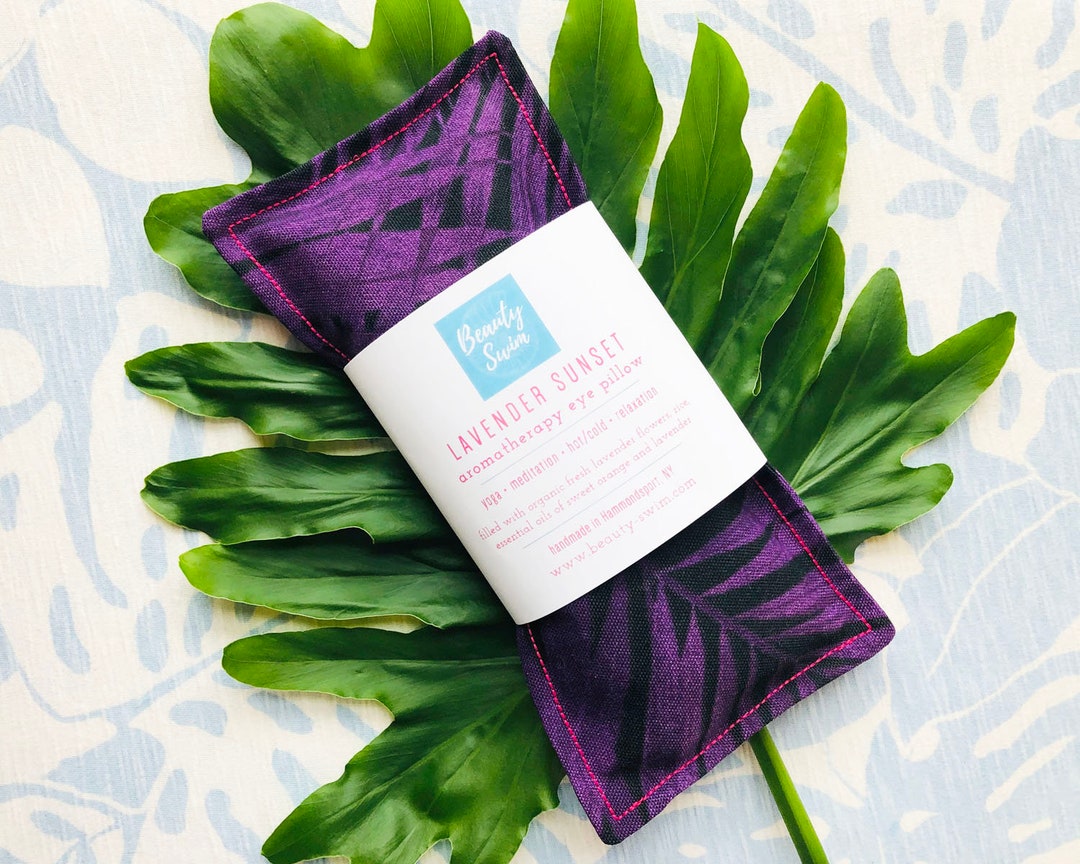 Aromatherapy Eye Pillow Mask / Eye Mask Sleep / Meditation Eye Etsy