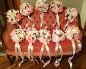 Wedding Aisle clip on or tie on Flower arrangements