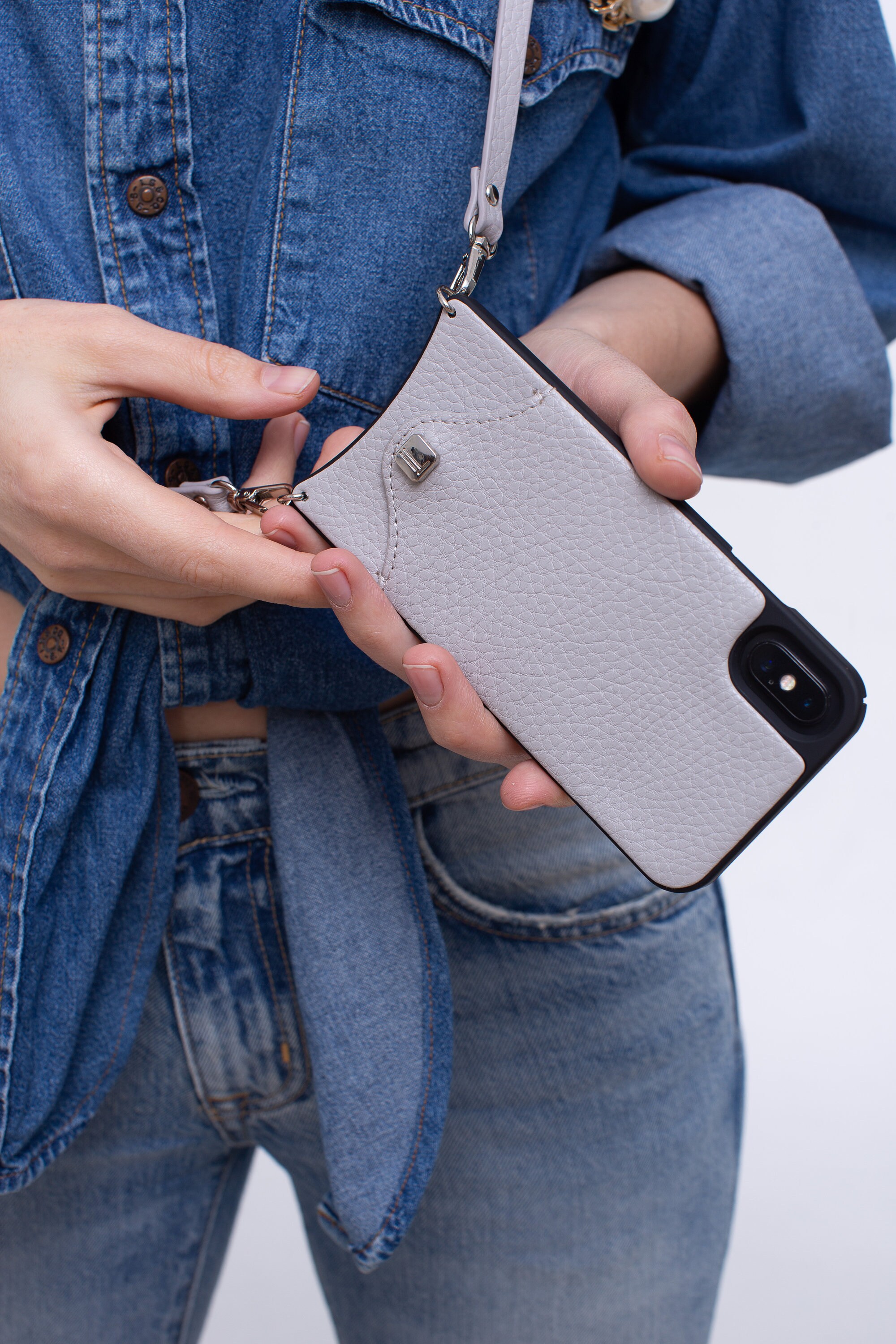 IPhone case with crossbody strap and wallet for iPhone X/ Etsy