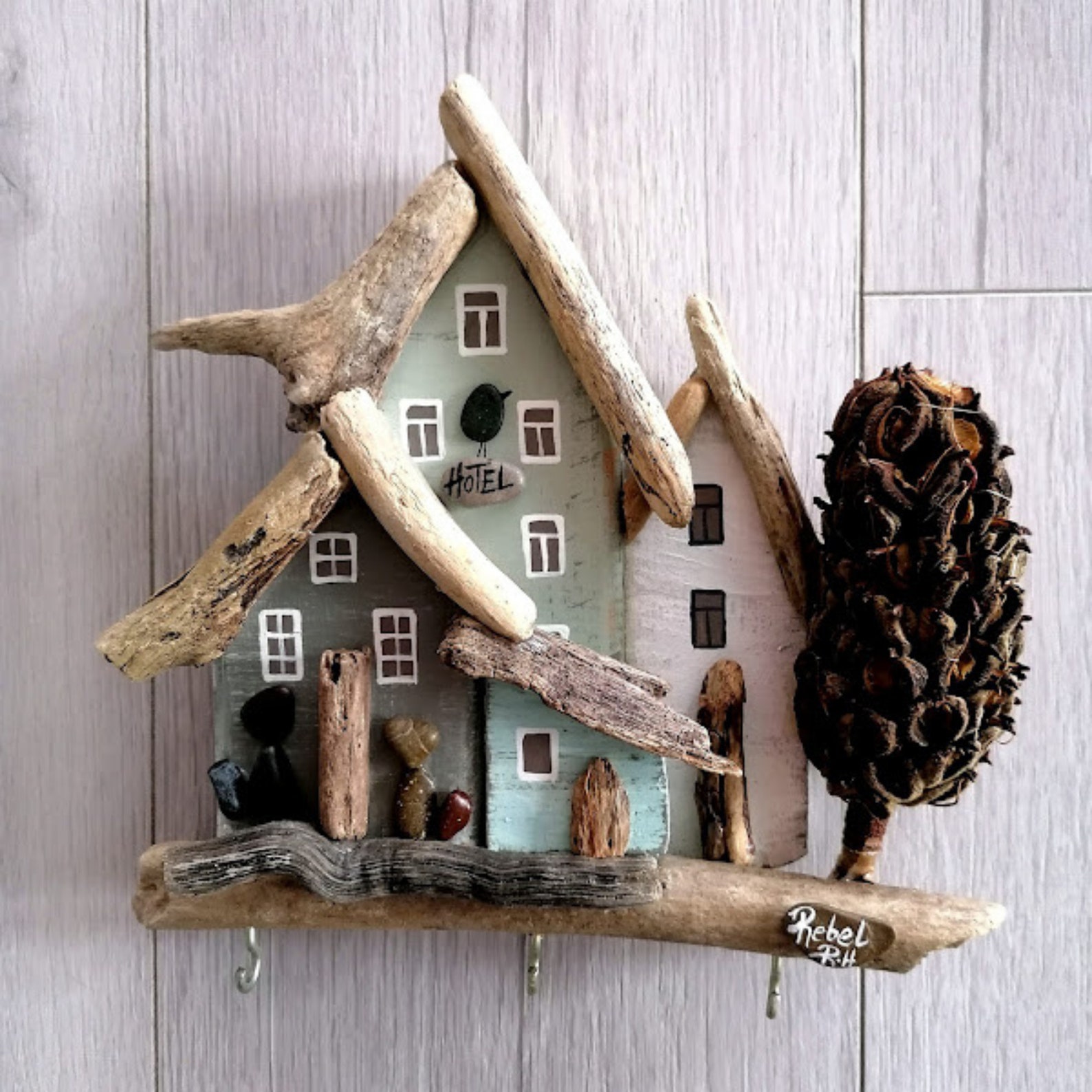 Drift Wood Key Holders, Wall Decor, Home Decor, Key Holder, Wooden Key