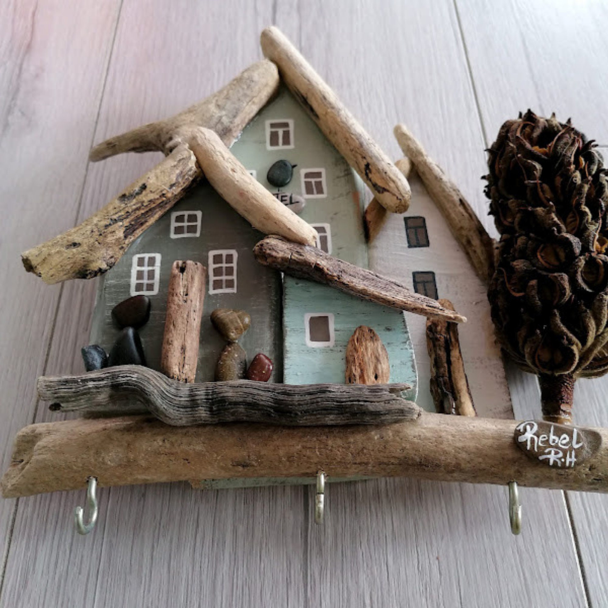 Drift Wood Key Holders, Wall Decor, Home Decor, Key Holder, Wooden Key