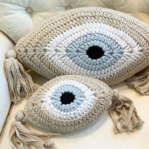 Evil Eye Cushion Pattern Etsy UK