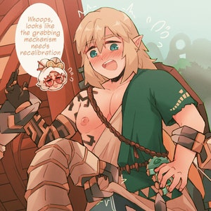 5 x 7 TOTK Link Print