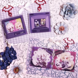 Lycahugo Acrylic Hinge Charm